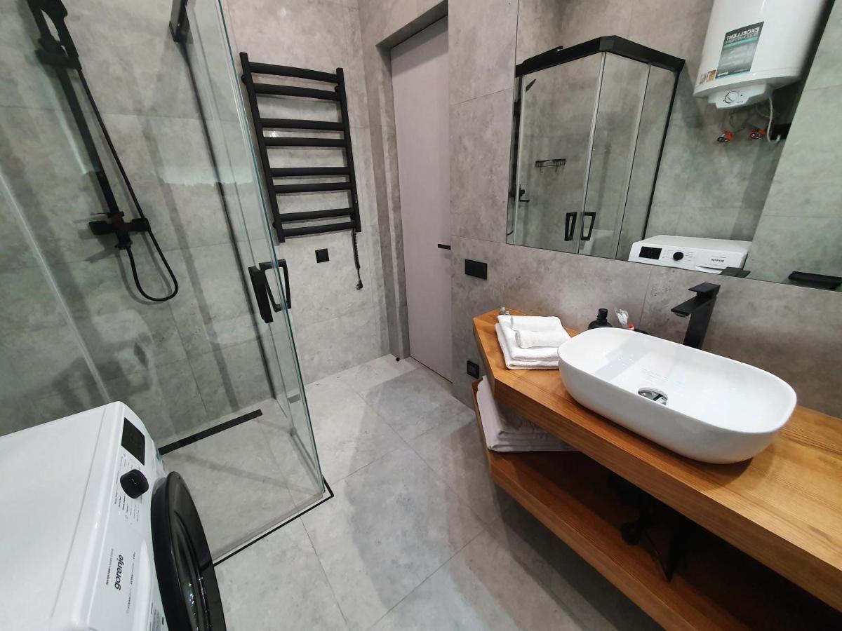 Designer Apartment In The Residential Complex "Yaroslavivsky City" In The Center Of Kiev エクステリア 写真