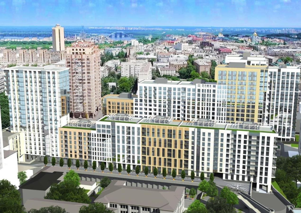Designer Apartment In The Residential Complex "Yaroslavivsky City" In The Center Of Kiev エクステリア 写真